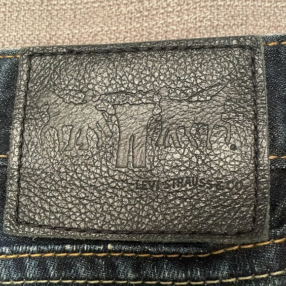 Levi’s Red Denim Blue Jeans 29x32 REDLOOP Flare - Picture 8 of 16